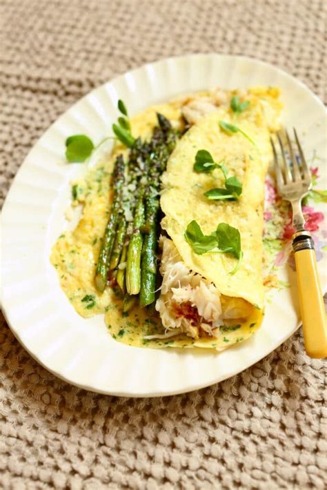 Crab Omelette Recipe - Studio Delicious