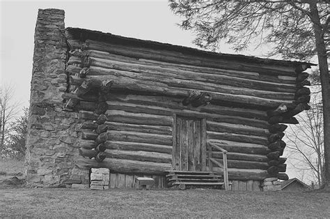 cabin at Crab Orchard Museum at Tazewell Va. Land settled by my 6great ...