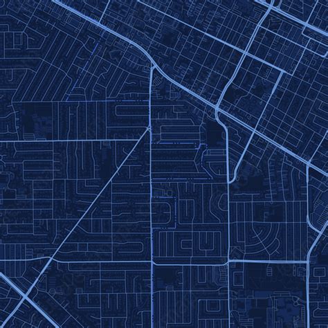 Los Altos Vector Map - Dark Blue (AI,PDF) | Boundless Maps