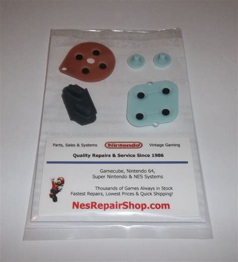 16 Bit Super Nintendo SNES Controller Repair Kit (New) [snspt027] - $11 ...