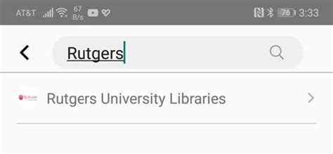 Installing Library Mobile | Rutgers University Libraries