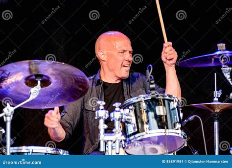 Rock drummer editorial stock image. Image of rhythm, male - 88891984