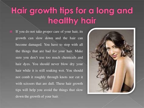 Natural hair growth tips