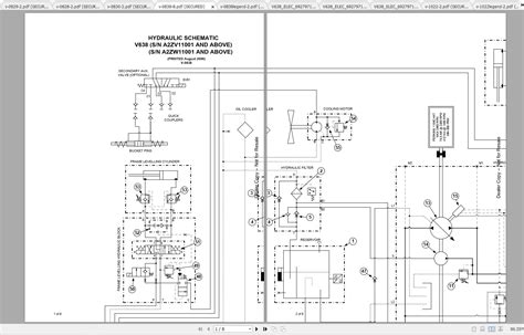 Bobcat VersaHANDLER TTC V638 Hydraulic & Electrical Schematic | Auto ...