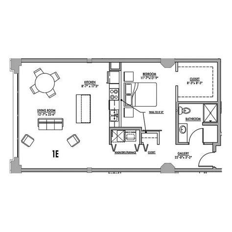 Industrial Loft Floor Plans