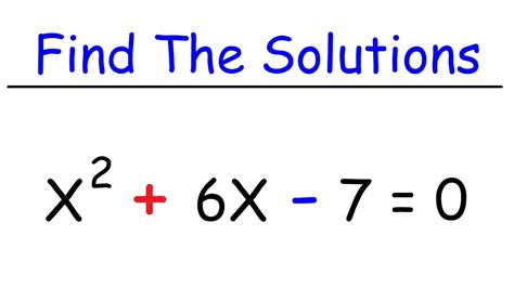 How To Find The Real & Imaginary Solutions of Polynomial Equations ...