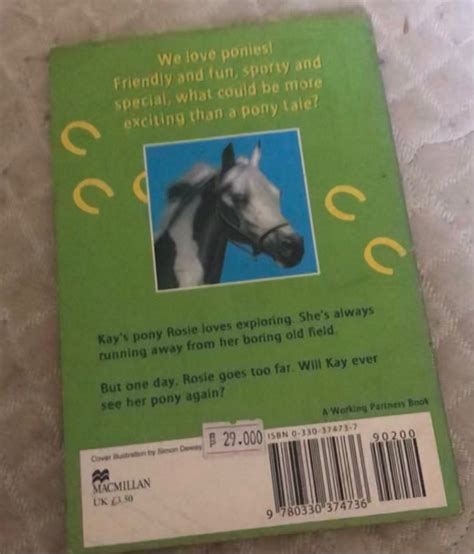 Children Chapter Book : Rosie the Runaway Pony, Buku & Alat Tulis, Buku Anak-Anak di Carousell