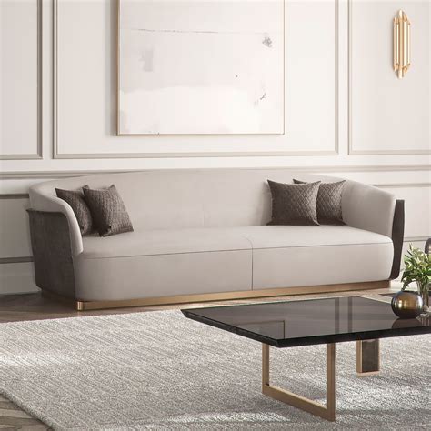 Contemporary Italian Nubuck Sofa - Juliettes Interiors