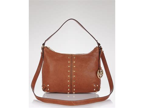 Michael Kors Michael Uptown Astor Messenger Bag in Black - Lyst