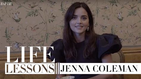 Life Lessons with Jenna Coleman: love, friendship, career and confidence - YouTube