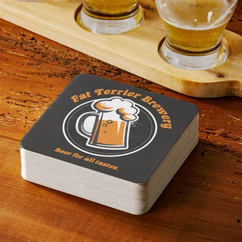 Custom Paper Coasters, Printed Drink Coasters | Vistaprint | Paper ...