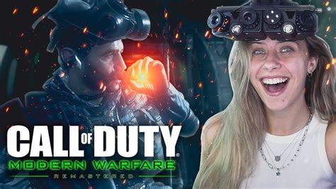 FIRST TIME PLAYING COD 4 CAMPAIGN! (Modern Warfare Remastered Campaign ...