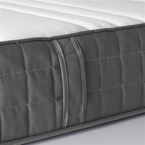 MORGEDAL Foam mattress, firm, dark gray, Queen - IKEA