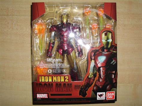 New S.H.Figuarts Iron Man 2 Mark VI figure Marvel Bandai Tamashii ...