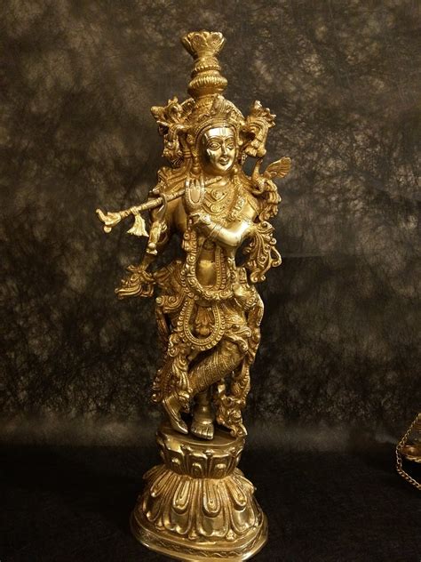 24" Krishna Statue - Shilpam