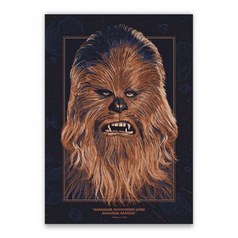 Chewbacca Quote Poster - A1 | Shop Today. Get it Tomorrow! | takealot.com