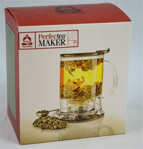 Teavana Perfectea Tea Maker Black 16oz #Teavana