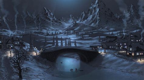 Snow Night Wallpapers HD - Wallpaper Cave