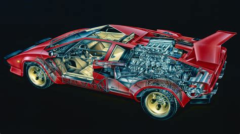 Kimble Cutaway: Lamborghini Countach