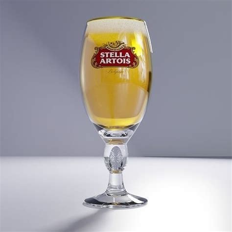 Stella Beer Glass 3D model | CGTrader