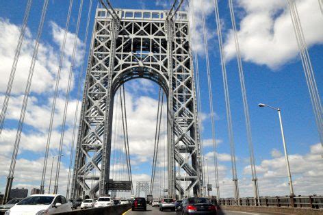 | George Washington Bridge, World’s Busiest Motor-Vehicle Bridge, Sees ...