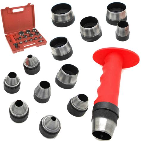 Buy Hollow Hole Punch Set 14 Pieces 3/16 to 1-3/8in – Hole Maker Tool ...