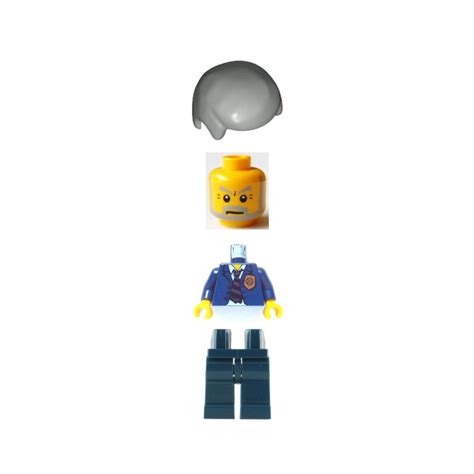 LEGO World City Police Chief Minifigure | Brick Owl - LEGO Marketplace