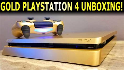 PlayStation 4 Slim Gold Edition 1TB - town-green.com