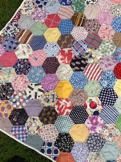 25+ Modern-age Hexagon Quilt Pattern You'll Ever Need to Know