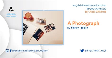 A Photograph by Shirley Toulson – summary, critical appreciation and poetic devices - English ...