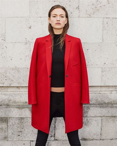 Zara Winter 2015 Coats Lookbook