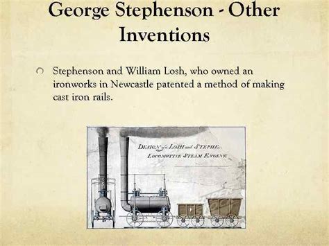 George Stephenson a pioneering railway engineer and inventor