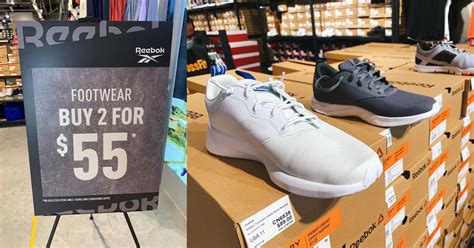 Reebok Outlet in IMM has 2 for S$55 Footwear Sale, means you pay less than S$28 per pair | Great ...