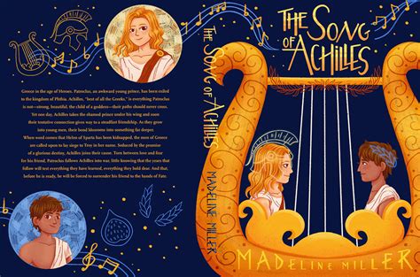 The Song of Achilles book cover design on Behance