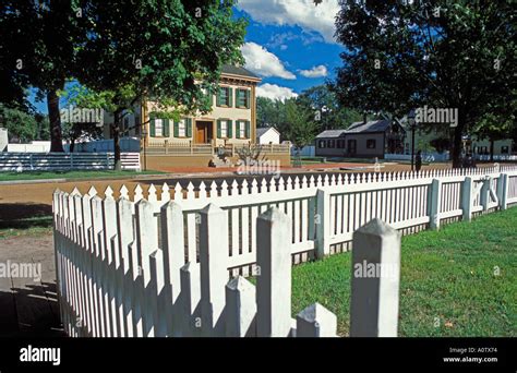 Lincolns Home in Lincoln Home National Historic Site National Park ...