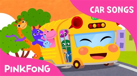 Bus Song | The Wheels on the Bus | Car Songs | PINKFONG Songs for Children - YouTube