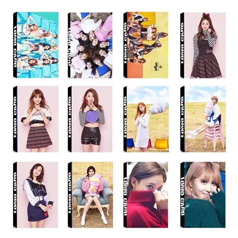 Youpop KPOP TWICE CHEER UP TT KNOCK KNOCK Album LOMO Cards K POP New ...