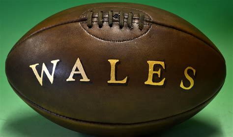 Wales Rugby Ball brown leather rugby ball... | Other Sports | Rugby ...