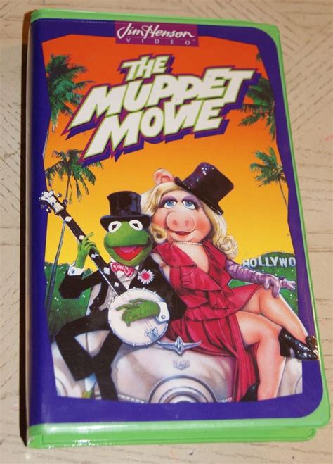 The Muppet Movie (VHS, 1995) Jim Henson Video | The muppet movie ...