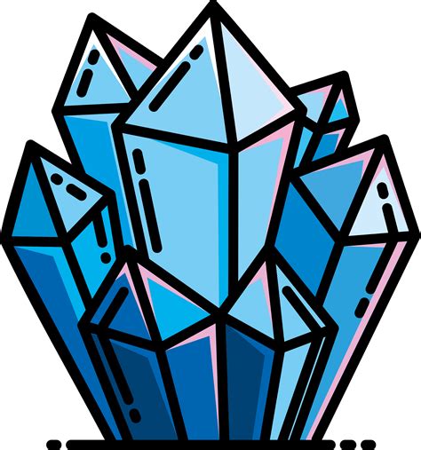 Crystals Clipart | Crystal drawing, Geometric drawing, Geometric art - Clip Art Library