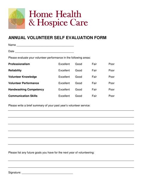 FREE 14+ Volunteer Evaluation Forms in PDF