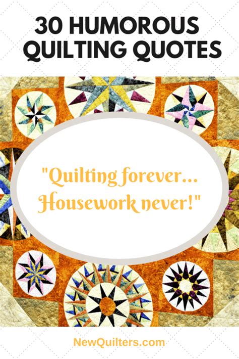 30 Humorous Quilting Quotes and Sayings - New Quilters