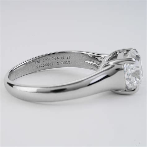 Tiffany & Co Lucida Platinum Diamond Engagament Ring | New York ...