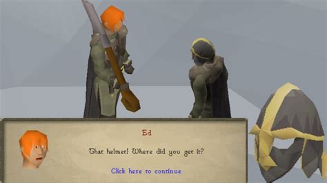 OSRS Hiding the Location of the Helm of Raedwald from Ed - YouTube