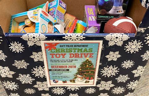 Katy Police Department, Fort Bend Lions Partner to Host Annual Toy Drive