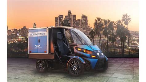 Arcimoto Deliverator Prime For Pizza and Package Delivery