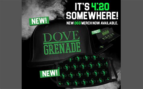 More Official Dove & Grenade Merch Available Now • SCNFDM