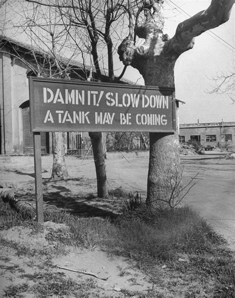 Photos of World War II Battlefield Signs | Time.com