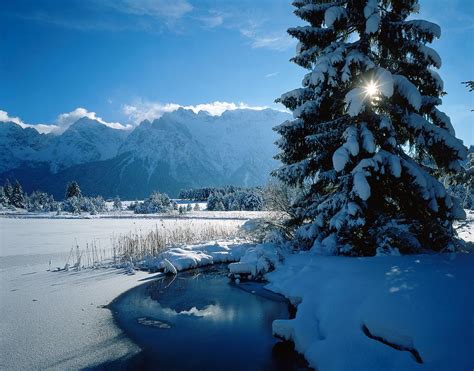 Germany, Bavaria, Winter Landscape Digital Art by Bodo Radelt