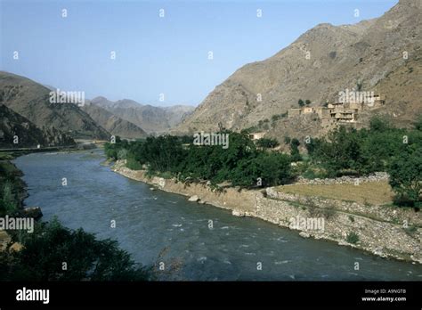 Afghanistan, province Parwan, Ghorband valley On the right basic Stock ...